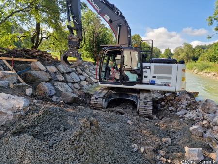 Sanacijska obnova vodotokov in hudournikov po poplavah (2)